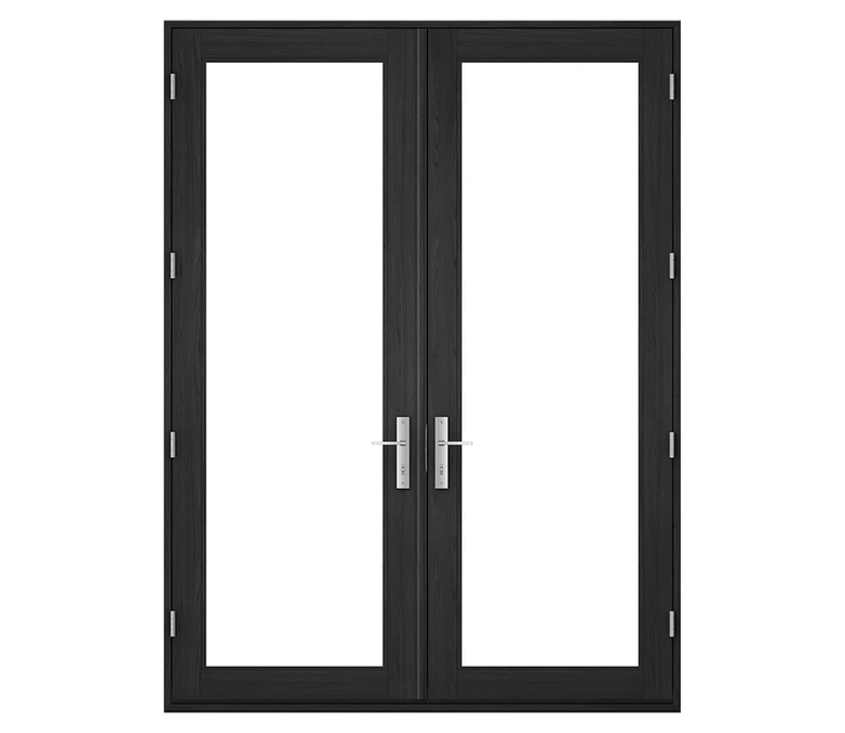 Pella Reserve Contemporary Wood Hinged Patio Door in Hayward